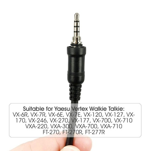 Głośnik ręczny mikrofon mikrofon do Yaesu Vertex VX-6R VX-7R VX6R VX7R FT-270 - Zdjęcie 6 z 6