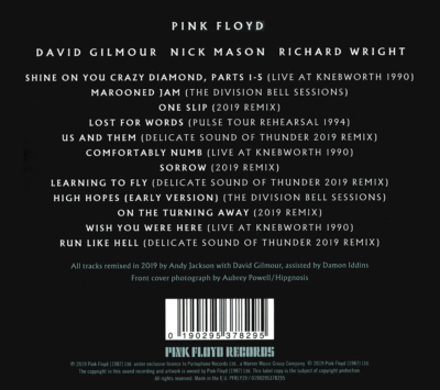 洋楽 The Later Years (1987-2019) The Later Years 1987–2019 (CD) | Pink Floyd Official Store