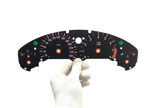 For BMW M3 E36 - Speedometer Dials from MPH to Km/h Cluster Gauges - Picture 2 of 5
