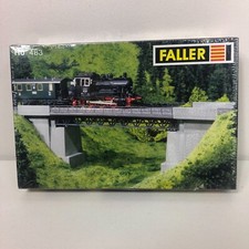 Rare Faller HO Gauge 483 Kit Train Track Sealed German Construction Bridge New