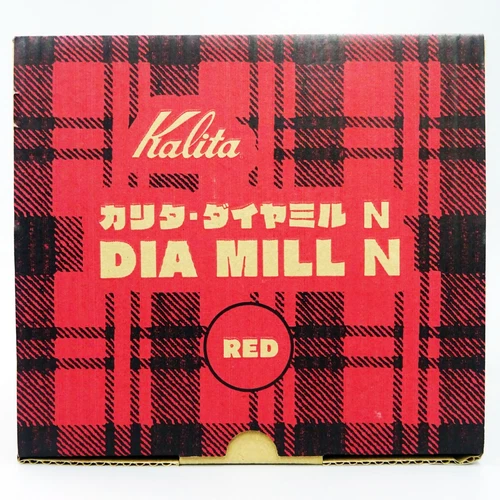 Kalita Coffee Mill Hand Vertical Grinding Classic Design Hand-ground Red N 42137 - Picture 6 of 13