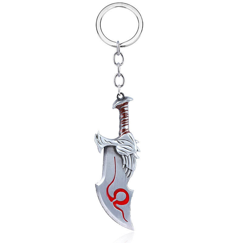 God Of War Ragnarok Keyring Keychain Blade of Chaos Leviathan Axe Olympus  Shield 