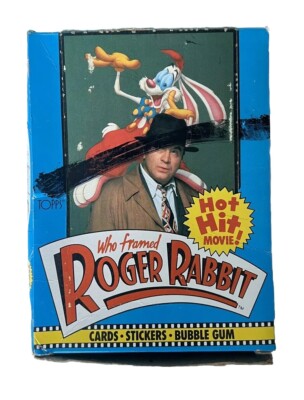 1988 Topps WHO FRAMED ROGER RABBIT Trading Cards - Full Base Set With ...