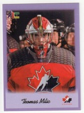 2020/21 THOMAS MILIC ALL SPORTS ROOKIE PURPLE PARALLEL #079/100 CANADA        nc