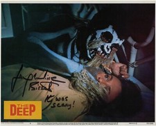 Jacqueline Bisset Original Autograph Signed Photo Cinema The Deep