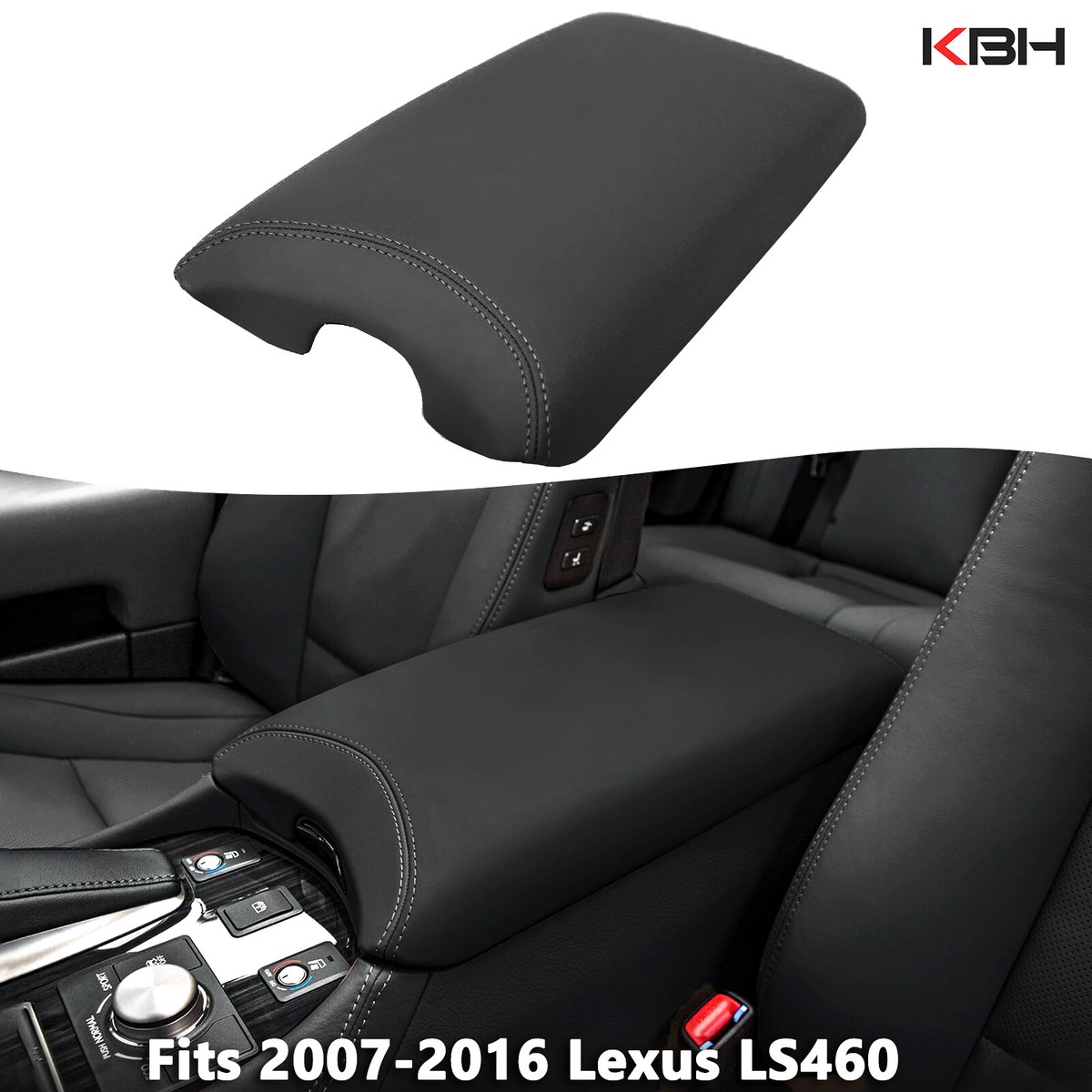 Infiniti G35 Armrest Cover Black Leather Replacement Armrest Cover For Infiniti G35 2002-2007 Console Lid 2007 G35 Sedan - Foto 2