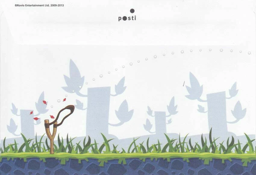 [SJ] Finland 2013 Angry Birds Animation Cartoons Pig Boom Games (stamp FDC) - Image 2 of 4