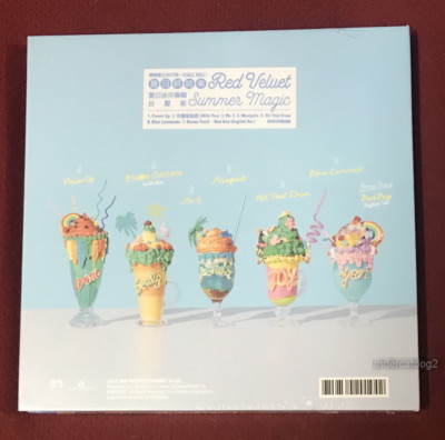 Red Velvet Summer Mini Album Summer Magic 2018 Taiwan Ltd CD+48P+