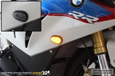fit 10-19 BMW S1000RR HP4 Front Flush Mount LED Turn Signal Lights + Resistors