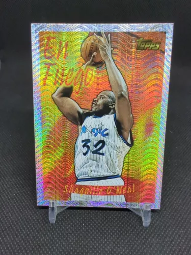 1996-97 Topps Season's Best #SB3 En Fuego Shaquille O'Neal Orlando Magic