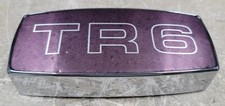 Triumph Late Tr6 Front Grille Medallion Assembly Used 870-025