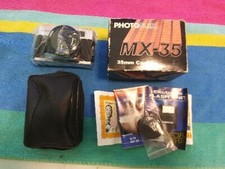 Vintage 90s PHOTO FLEX MX-35 35mm Point  Shoot Film Camera New  Complete
