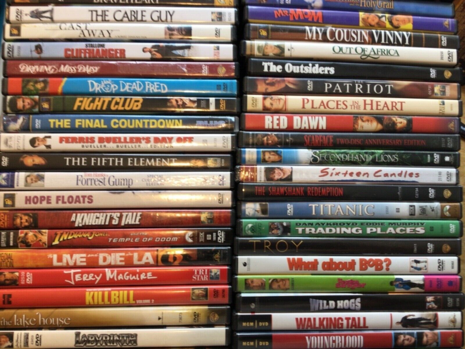 DVDS Movies PICK and CHOOSE 200+ Action, Drama, Comedy, Flat Rate