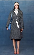 Balenciaga | Women’s Black And White Coat, Size 34