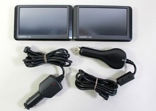 Garmin n vi 265W 4.3  Wide Screen GPS Navigation W/ Car Charger Bundle Lot of 2
