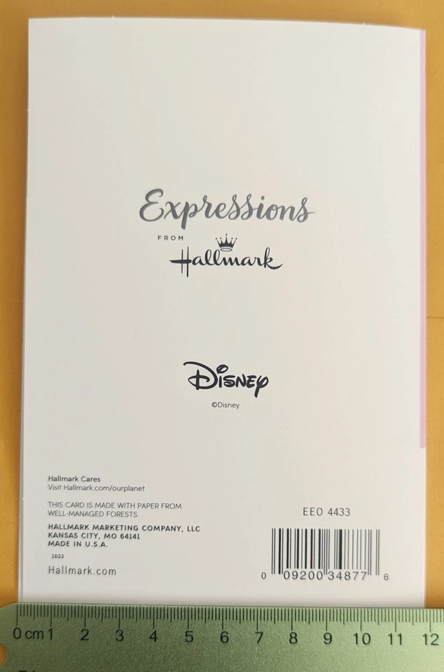 "It's Easter!" Happy Easter Greeting Card (+ Envelope 5x7")/ Minnie Mouse - Image 3 of 4