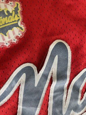 Vintage Reebok Syracuse Nationals Allen Iverson Basketball Jersey