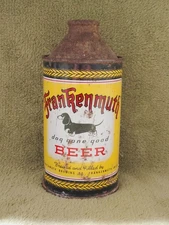 FRANKENMUTH DOG GONE GOOD BEER - CONE TOP - IRTP - FRANKENMUTH MICH