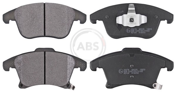 Front A.B.S. 35078 Brake Pad Set, disc brake for FORD