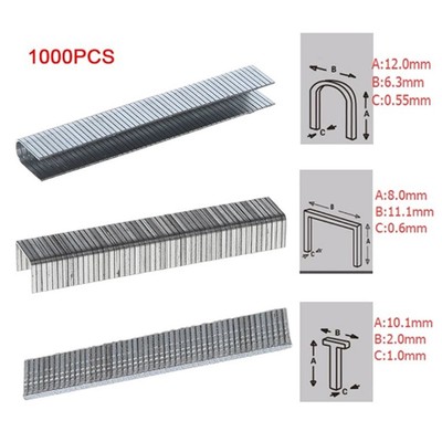 Stahl Heftklammern Nägel T-Form Türnagel Verpackung 12mm/8mm/10mm Brad Nails