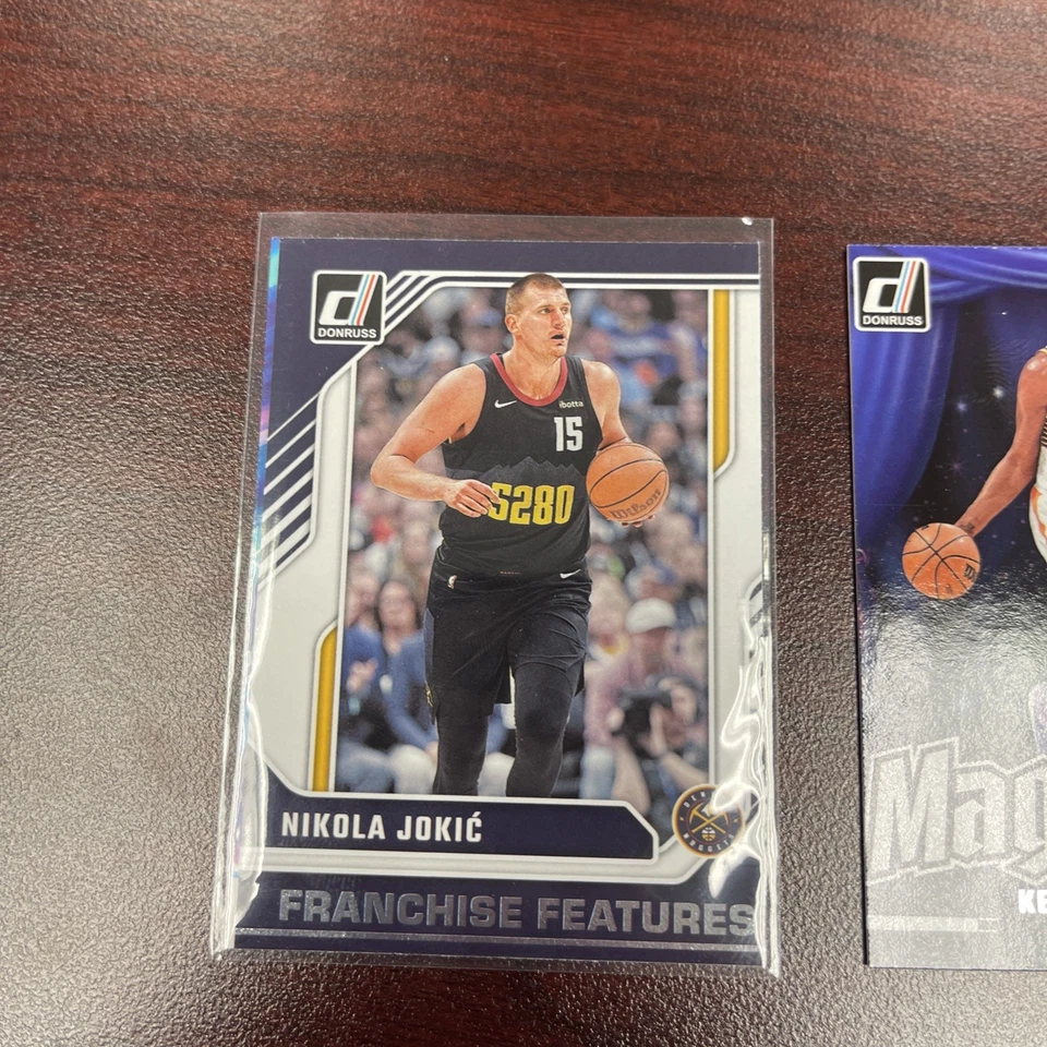 24-25 Panini Donruss Magician Franquicia Característica Kevin Durant Nikola Jokic ERROR  Foto 2 de 4