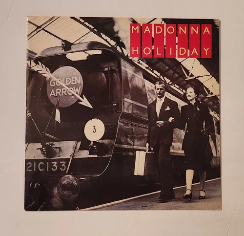 Madonna 12" Vinyl IMPORT Holiday & Think of Me 1983 Sire Warner Bros LP Debut