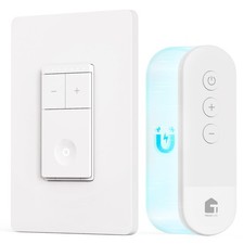 Dimmer Switch with Magnetic Remote, Wireless Light Switch, Single Pole Dimmer...