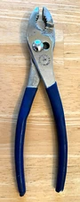 Vintage Great Neck SJ8 Blue Handled Pliers Korea Drop Forged