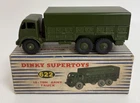 Vintage Dinky Supertoys 622 10-Ton Army Truck In Original Box
