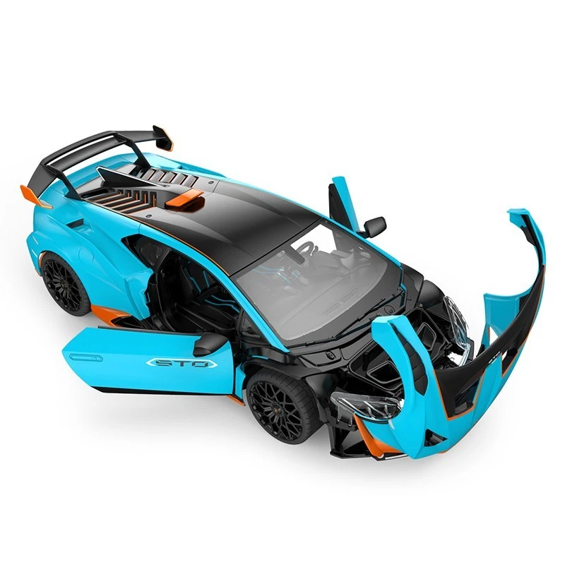 1:14 RC Lamborghini Huracan STO Blue by RASTAR - Image 3 of 4