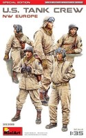 Miniart 35399 1/35 Us-Panzerbesatzung Sonderedition (Nordwesteuropa) Bausatz
