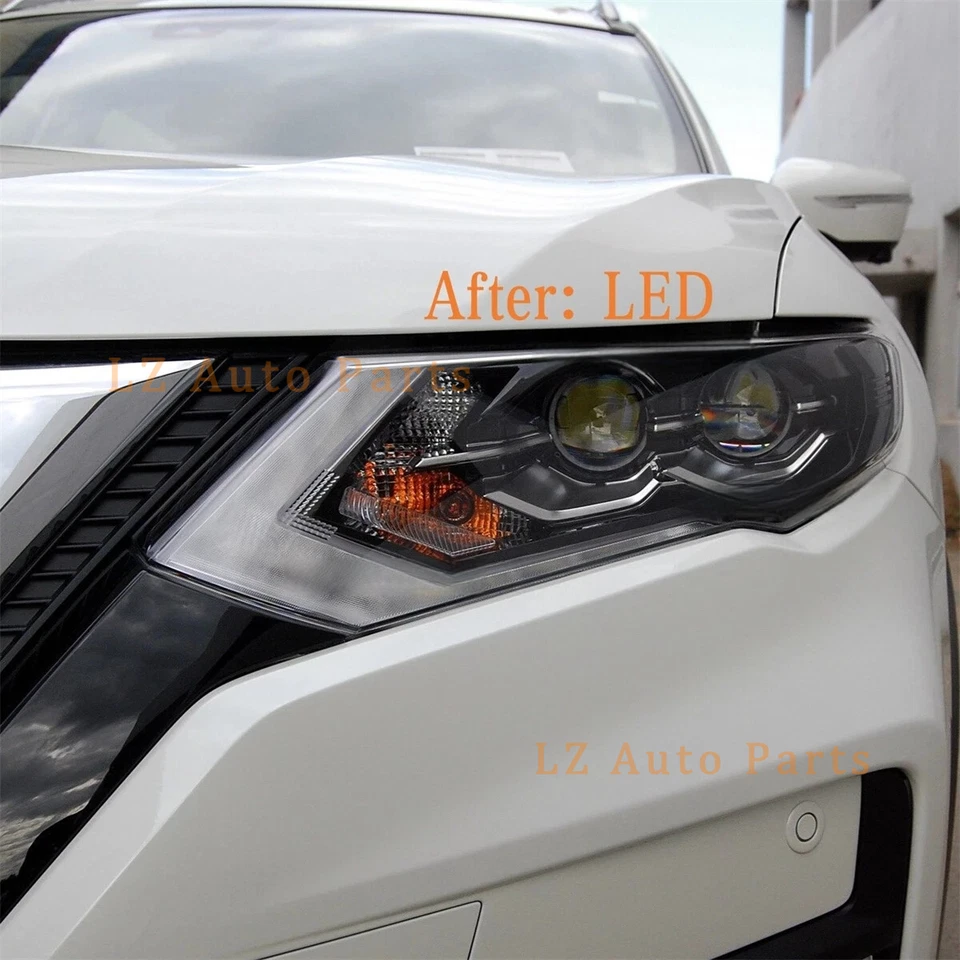 Adapter Wire Harness For 2017-2020 Nissan Rogue Modify Headlight Halogen to LED - Image 3 of 4