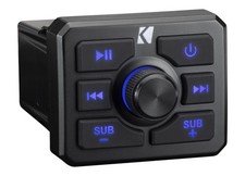 Kicker 51KBTR IP66 Bluetooth Receiver for ATV/UTV/XTV/Motorcycle w/Sub Out KBTR