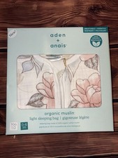 Girls 0-6 Months Aden  Anais Floral Light Sleeping Bag Sack NWT