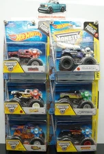 HOT WHEELS MONSTER JAM TRUCKS CLEATUS REPTOID EXCALIBUR THUNDER RENEGADE CRUSHER