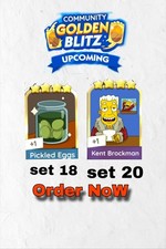 Mono golden Blitz stickers   pickled eggs and...
