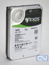 *Low Hours Seagate EXOS MACH.2 SATA 18TB (2x 9TB logical) ST18000NM0092 3.5" HDD