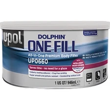 Dolphin ONE FILL All-In-One Premium Body Filler - 1 US Quart
