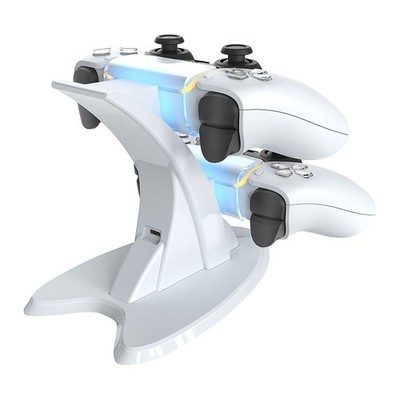 Dual Ladestation für PS5 Controller mit Schnelllade- und Kontrollleuchte