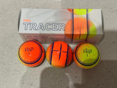 Vice Golfbälle Sammlerbälle limited Edition 3er Pack, verschiedene Versionen
