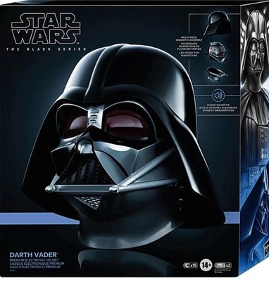 Stars Wars The Black Series Darth Vader Premium Electronic Helmet NEW