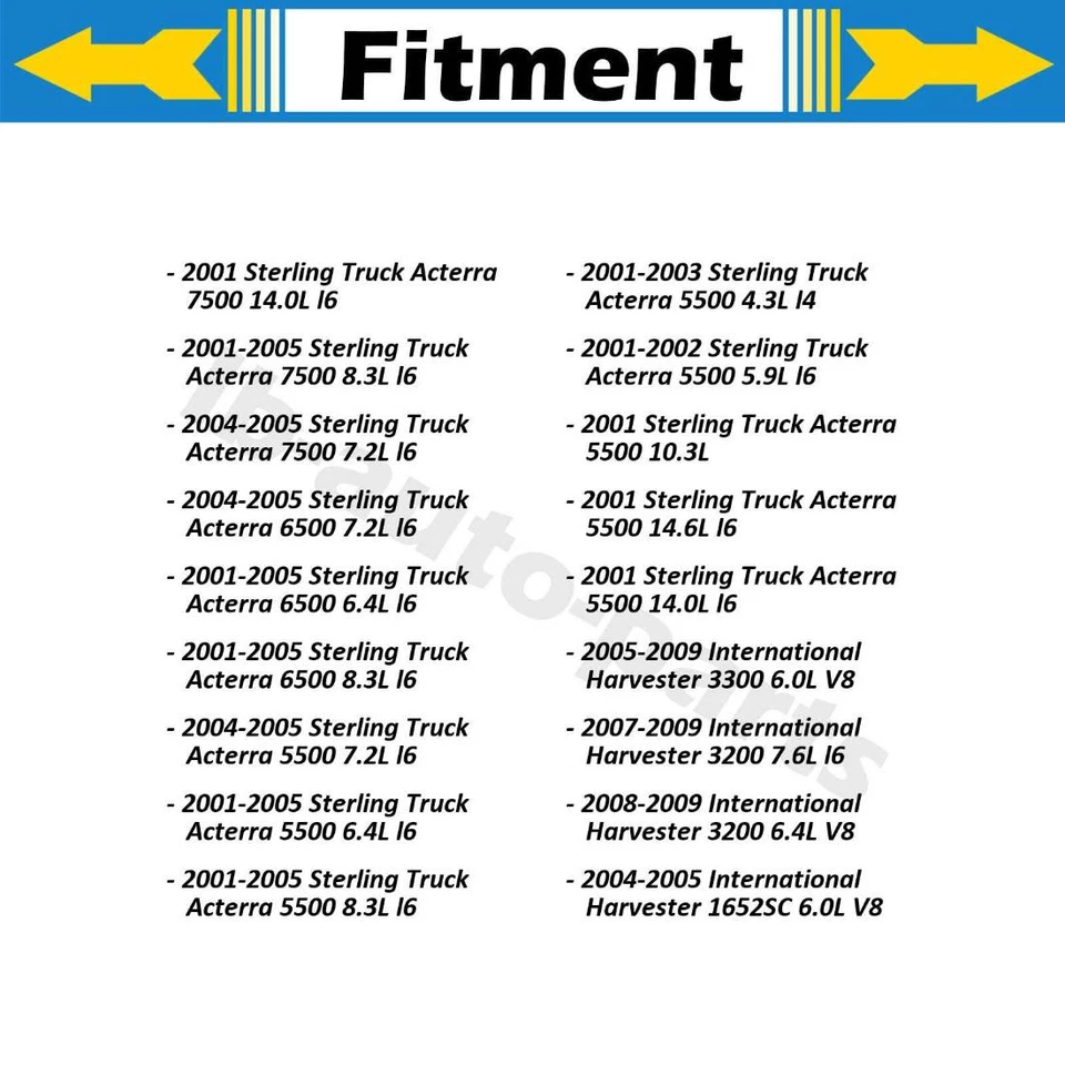 2x Nugeon Brake Calipers Front For International Harvester 4400 6.0L 2003 - Image 4 of 4