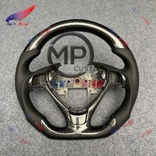 Carbon fiber steering wheel Black leather Fit for Acura RDX TL ILX ZDX 2009-2022