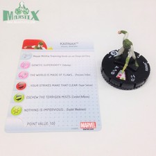 Heroclix Guardians of the Galaxy set Karnak 004 Fast Forces figure w/card