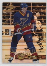 1995-96 Pinnacle Summit General Manager's Choice Al MacInnis #14 HOF 0zy2
