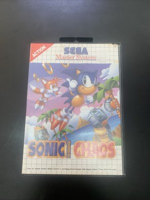 Sonic the Hedgehog Chaos Sega Master System PAL