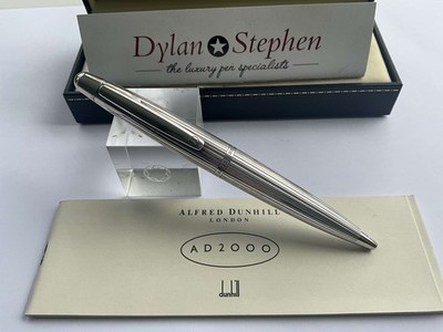 Alfred Dunhill AD 2000 versilberter Kugelschreiber