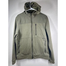 5.11 Tactical Mens Full Zip Hoodie Jacket Green Size Medium