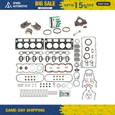 Full Gasket Set Bearings Rings Fit 04-14 GM Chevy 4.8L 5.3L LS2 LS3 L6 V8