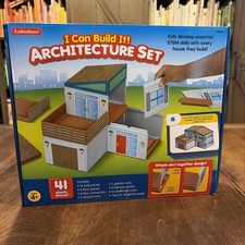 Lakeshore Learning I Can Build It Architecture Set STEM Building Toy SEALED NEW
